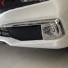 Front Fog Light Lamp Cover Trim For Honda Civic Sedan  Carbon Fiber Car Accessories Head Foglight Foglamp Bezel Trims