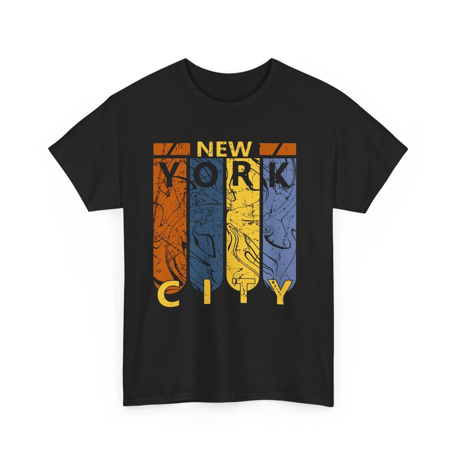 City Skyline T-Shirt | Urban Streetwear Tee | New York City T-Shirt 4XL