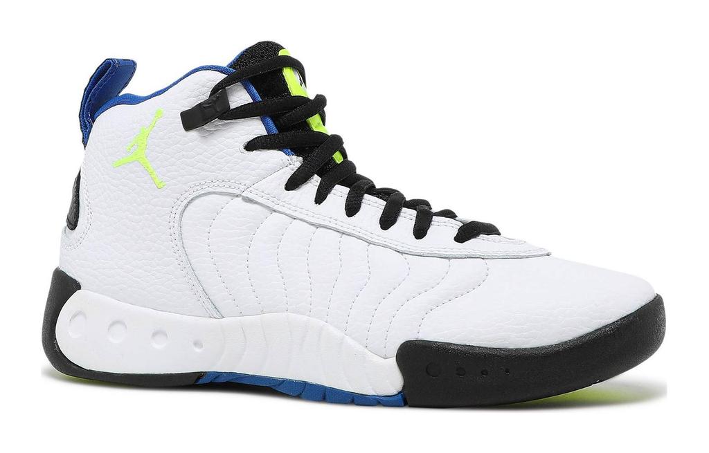 Jordan Jumpman Pro Air Comfortable Children's Basketball Shoes Black White Blue 907973-135