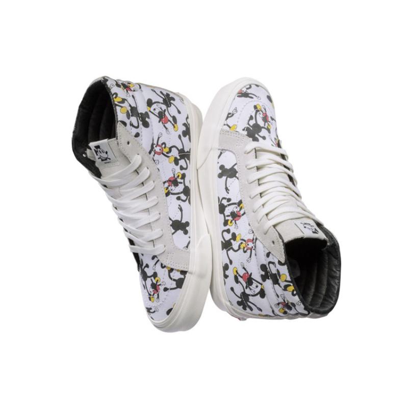Vans Disney X Geoff McFetridge X SK8 Hi Mickey's 90th Sneakers VN0A38FYRNQ