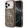 Custodia Guess 4G Big 4G Logo Classico Per iPhone 17 Pro Marrone Oro