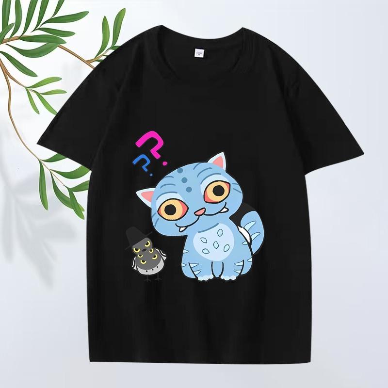 Kpop Demon Hunter Classic Anime T Shirt 2025 Men ’s Women Oversized 100% Cotton Fashion Y2k Short Sleeve Summer Print Unisex Tee