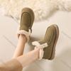 Fashion Comemore Fashionable New Plush Short Boots Comfortable Warm Soft Bottom Belt Buckle Women's Shoes Winter Women's Snow Boots