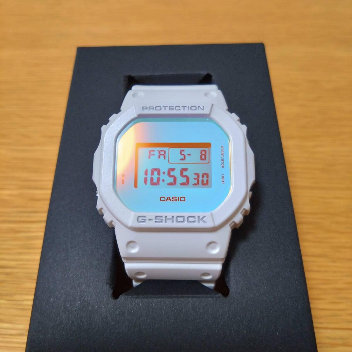 CASIO G-SHOCK DW-5600TL-7JF White