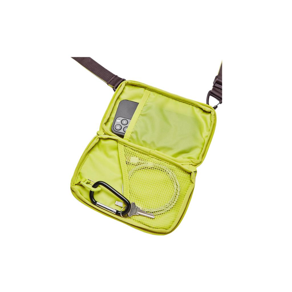 New Under Armour Polyester Shoulder Bag, Crossbody Bag Trumpets Unisex Lime Yellow & Grayish Brown 1376465-743