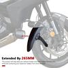 Ny 2022 2023 2024 Framskärm Stänkskärmsförlängare Motorcykeltillbehör Svart För Honda NT 1100 NT1100 nt1100
