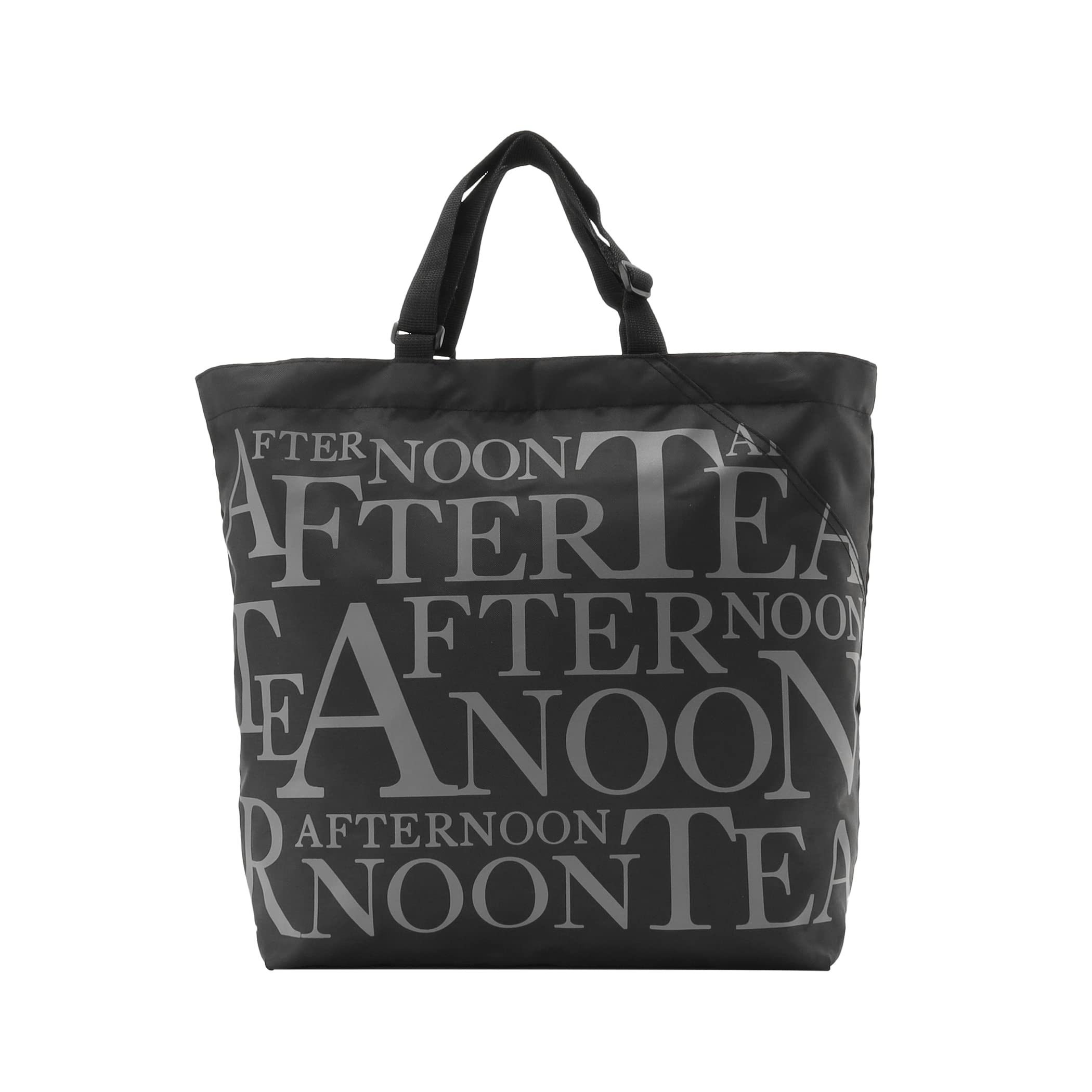 

Tea AfternoonTea LIVING Eco Bag HG48 Logo Bag with Slit Pocket L Black [Afternoon Living] Bag/Shopping чорний