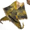 Bensu Jiuyi's Vintage Sand-Washed Double-Yarn Pure Cotton Triangle Scarf: Wear as Headband, Bandeau, or Butt Curtain.