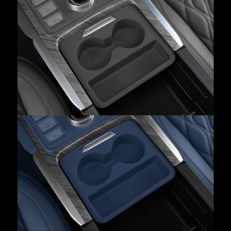 Central Control Push Pull Box for Tank 500 Hi4-Z/T 2023-2025 Armrest Storage Box Silicone Pad Car Interior Accessories