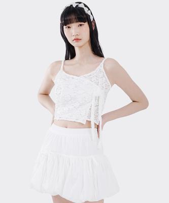 TEENYTIGER Jeogori Bustier White