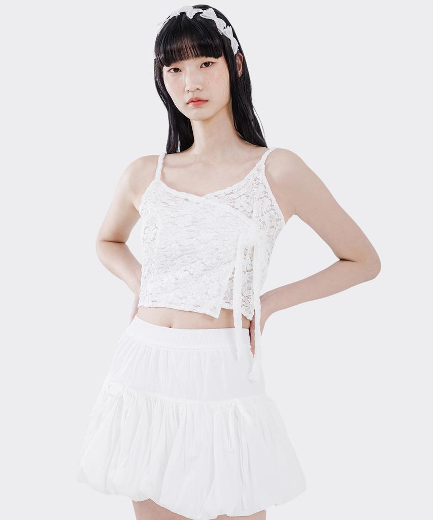 TEENYTIGER Jeogori Bustier White