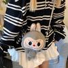 Kawaii Labubus Geantă Crossbody Geantă de Umăr Drăguță Pluș Desene Animate Minunați Monștri Iepure Genți de Telefon Student Genți Crossbody Pluș