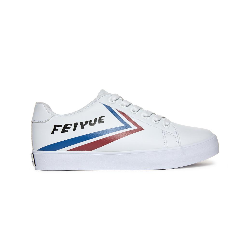 Baskets Homme Feiyue Fe Lo Court Sp / Blanc/Bleu/Rouge / Fu100075