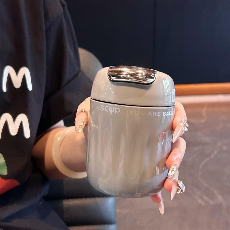 220ml Mini 316 Stainless Steel Portable Thermos Cup Vacuum Thermal Insulation Pocket Cup Small Water Bottle for Espresso