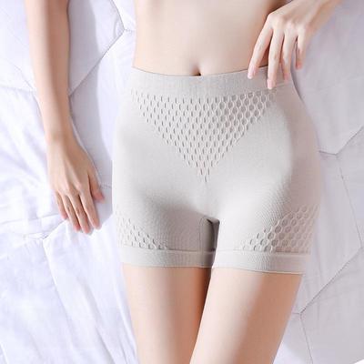 New Women's Seamless Belly-Lifting Boxer Pants, Pure Cotton, Non-Curling & Breathable Hip-Lifting Leggings.