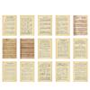 30 Pcs Vintage Old Newspaper Background Paper DIY Diary Album Scrapbooking Collage Material Paper Junk Journal Supplies