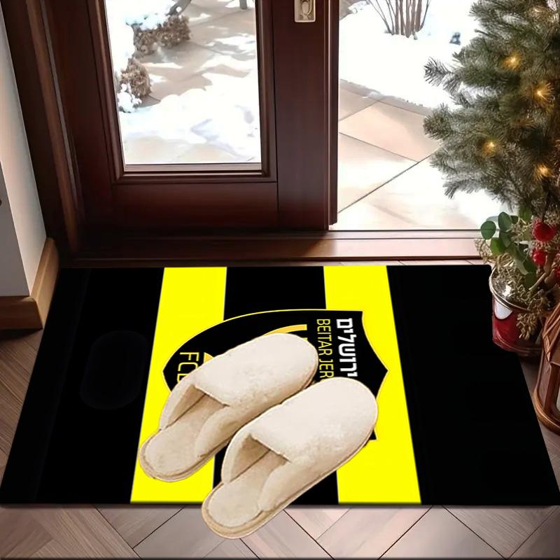 Beitar Football Club Printed Area Rug for Office, Chair Rug, Decorative Carpet Floor Mat, Large Size Fan gifts Christmas gifts