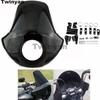 Motorcycle 5 3/4" Headlight Fairing Mask Front Light Head Lamp Cowl For Harley Sportster XL 883 1200 Touring Street Bob Dyna