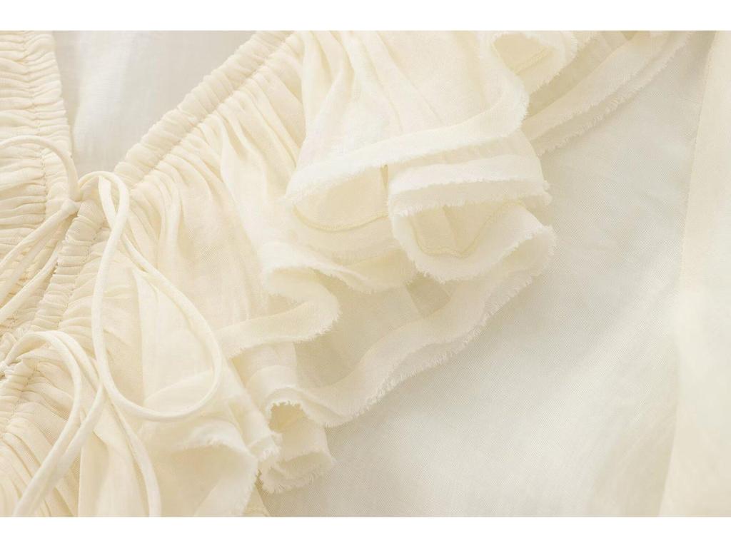 2024 Autumn European & American Style Women's Casual Layered Shirt