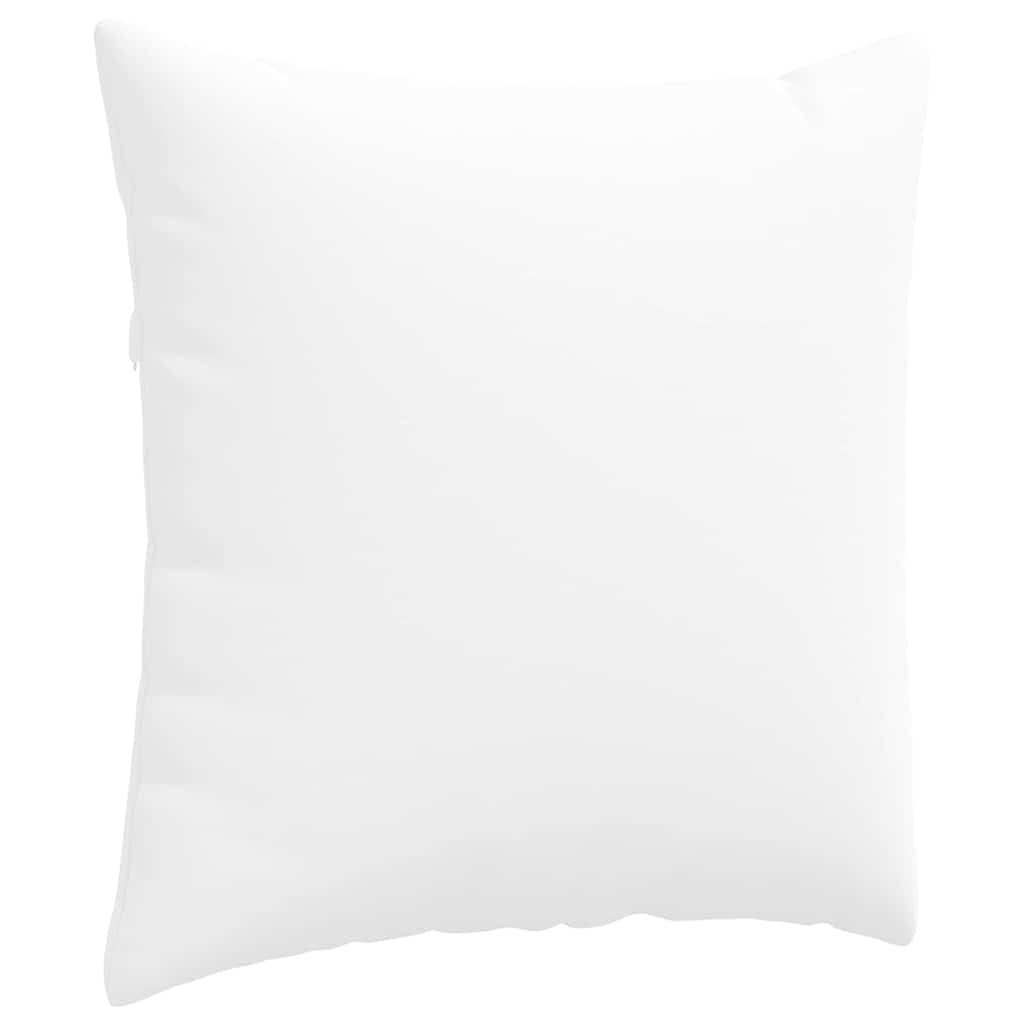 Sofa Cushions 2 pcs White 60 x 60 cm Fabric