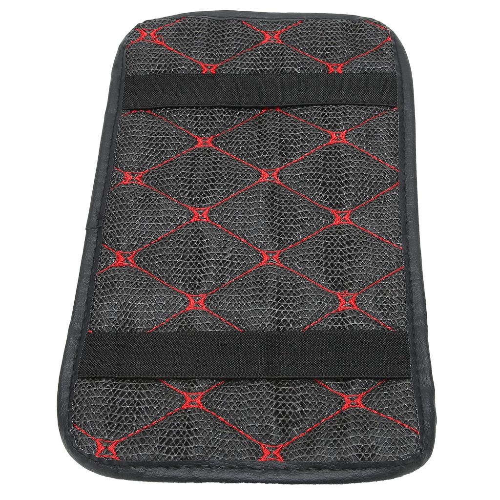 Armrest Box Mat Waterproof Dustproof PU Lther Mat Storage Box Cover Pad for Car Use