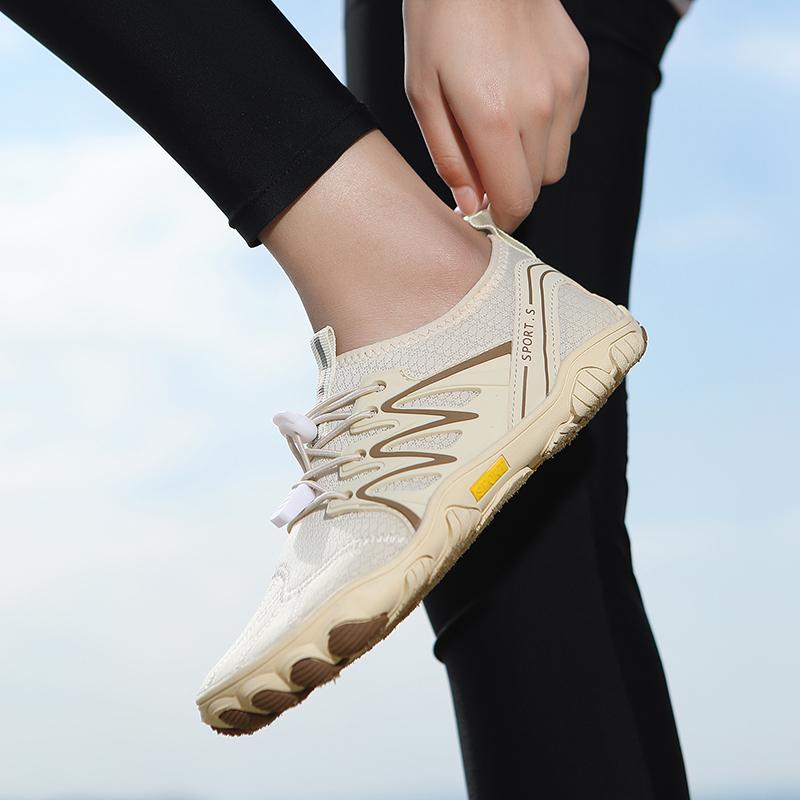 Schnelltrocknende Strandwatschuhe Unisex Atmungsaktive Wassersport-Schuhe Rutschfeste Weiche Sohle Wasserschuhe zum Surfen Angeln