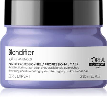 

regenerating and repairing mask for blond and highlighted hair TU прозрачный
