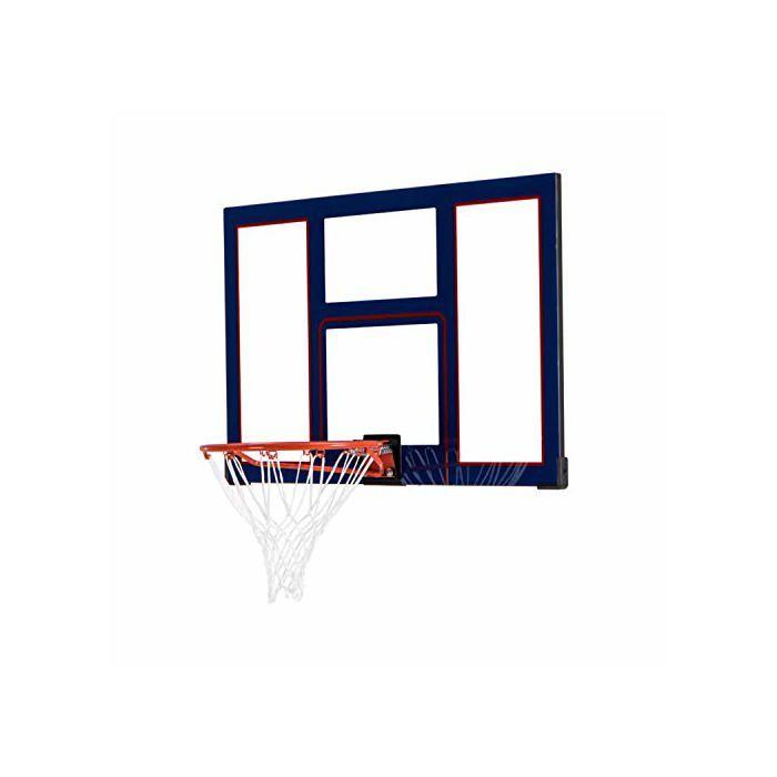 Wand-Basketballkorb - LIFETIME - 121,9 cm - Unzerbrechlich - Stahlrahmen - Wandmontage - Außenbereich - Blau