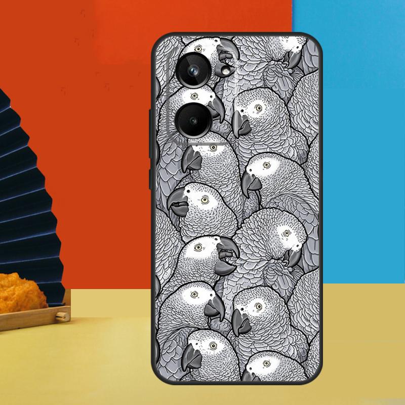 

Colorful Parrots For Realme 15 Pro 10 11 12 13 14 Pro Plus GT6 GT7 C51 C53 C55 C61 C63 C65 C67 C71 C75 Case Realme C67 4G