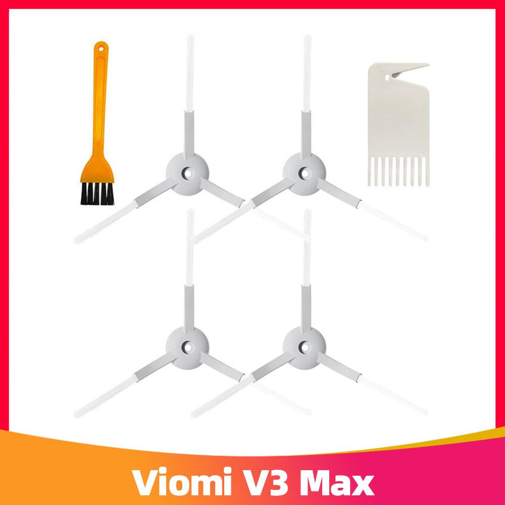 Für Xiaomi Viomi V3 Max Roboterstaubsauger Haupt-Seitenbürste Hepa-Filter Mopp-Lappen Ersatzteile Zubehör V-RVCLM27B