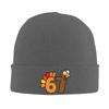 67 Thanksgiving Turkey Knit Hat  Hip Hop Caps Female Male Kpop Beanie Hats Winter Graphic Head Wrap Bonnet Hats