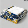 Golden State Warriors Print Flannel Blanket High Quality Warm Comfortable Cover for All Seasons Perfect for Gifts Home Decor