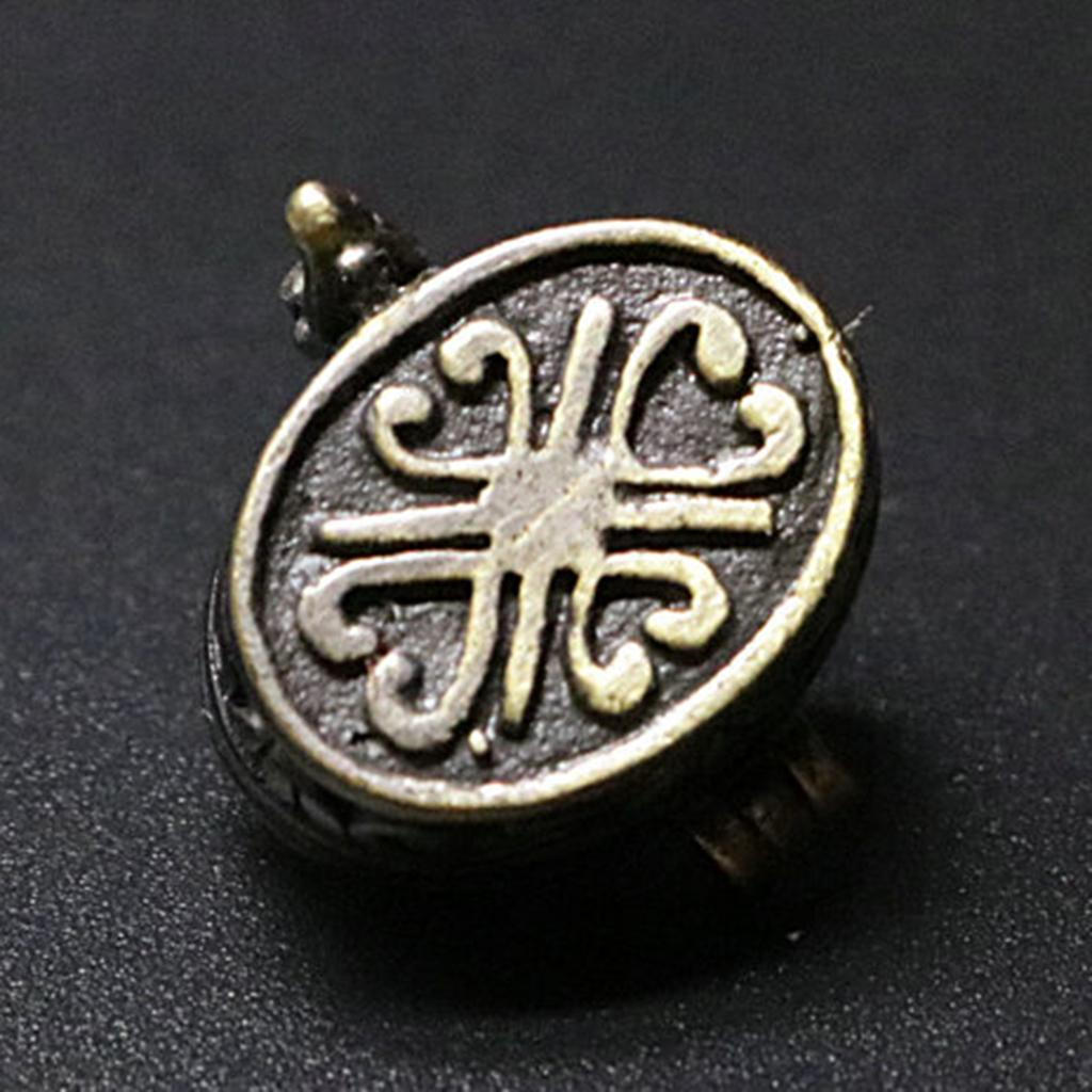 Asche Schmuck Medaillon Kette Urne Gedenk Anhänger Halskette Graviert Messing