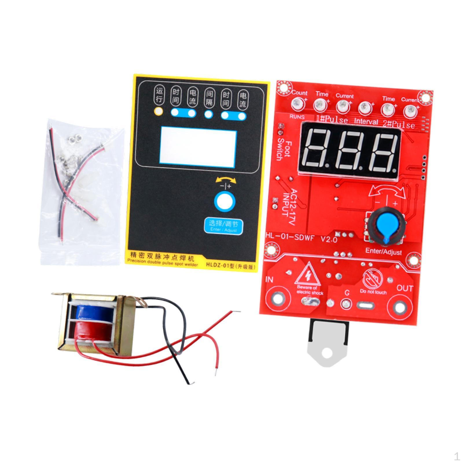

Плата управління зварювальним апаратом 41A Регулювання часу Високопродуктивні деталі Цифрова панель контролера Зварювання 220V
