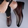 Marca di Moda Eleganti Scarpe Oxford da Uomo in Vera Pelle Scarpe Casual da Uomo per Affari con Lacci Scarpe Classiche da Uomo Matrimonio Scarpe di Lusso da Uomo
