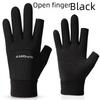 Guantes de invierno unisex impermeables con pantalla táctil y forro de terciopelo: Antideslizante, resistente al viento para conducir, correr y andar en bicicleta