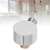 Shower Adapter Brass Construction Chrome Plated G1/2 Wall Mounted Easy Installation Round Shower Hose Connector