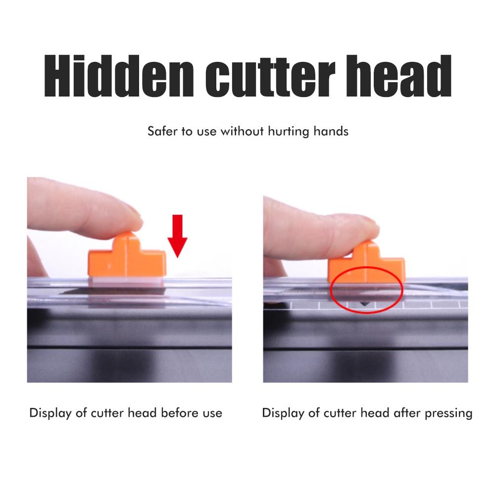 Paper Cutter Paper Trimmer Scrapbooking Decoration Tool for A4 Craft Paper Photo Decals Cardstock