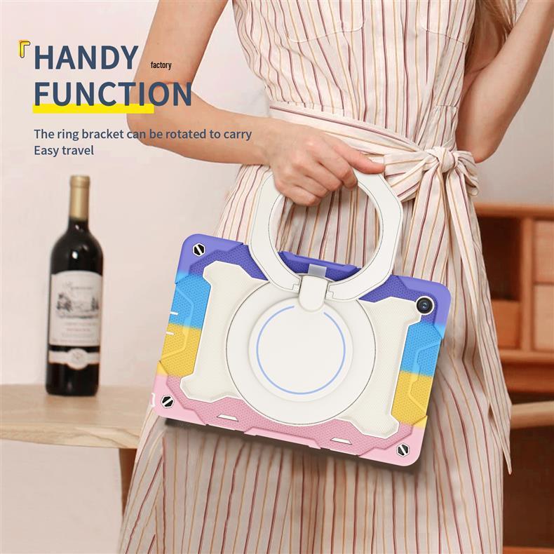 Samsung TAB A11+/A9 Plus Silicone Protective Case - Drop-Proof, Collision-Proof, Three-Proof.