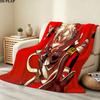1PC Gachiakuta Patterned Flannel Blanket Suitable For All Seasons For Home Decor Warmth And Comfort Gifts Holiday Present