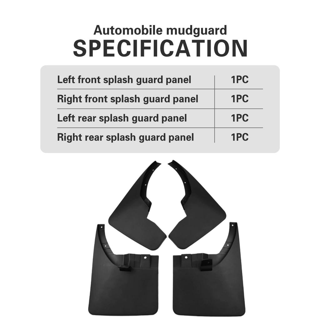 Nissan Navara 2017-2022 Car Mud Flaps - Cross-border Design