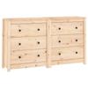 VidaXL Buffet Armoire de Rangement Organisateur de Maison Armoire de Salon Meuble de Salle de Séjour Intérieur 140x35x80 cm 3114079