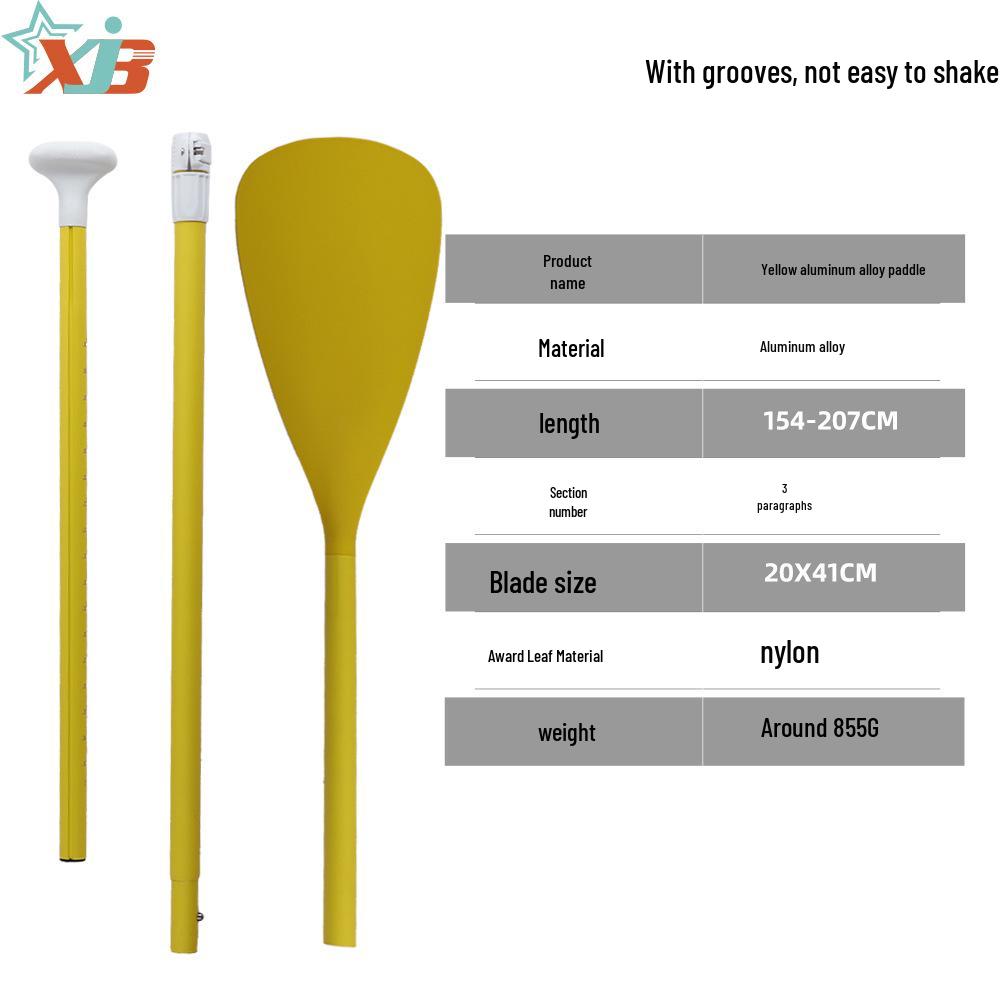 Professionelles 3-teiliges Paddel aus Aluminiumlegierung für Paddleboards, Kajaks, SUPs & Surfbretter