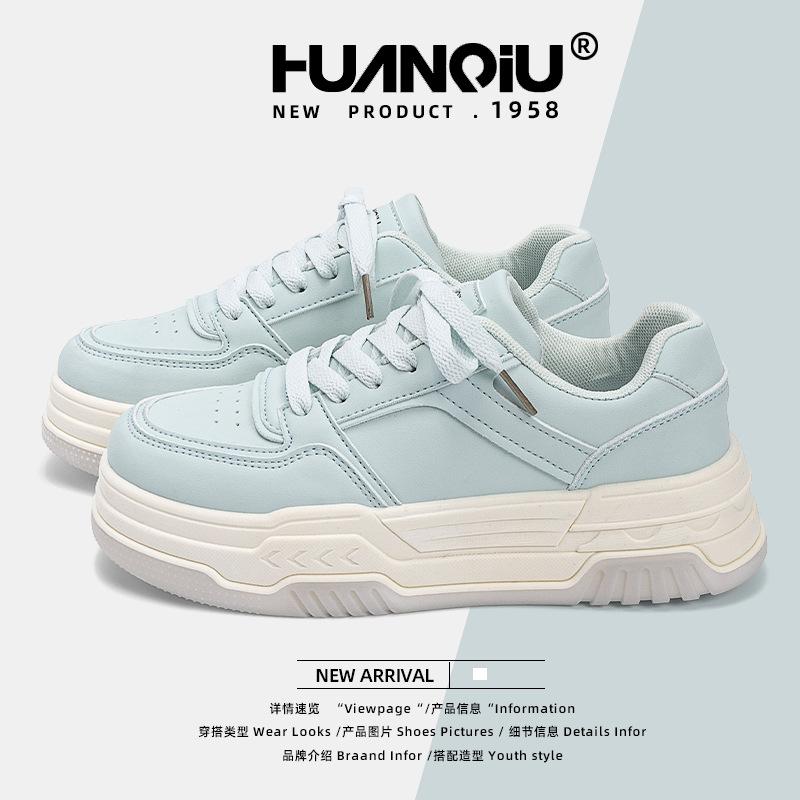 Scarpe da donna globali con plateau, scarpe da ginnastica da donna ZHQ5361-1, nuova tendenza primaverile, versatili, retrò, sportive da donna