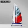 Creative Customization Color Printing Crystal Trophy Enterprise Excellent Employee Annual Meeting Award Awards Medals Home Decor