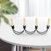 Candle Stand Accessories Crafts Tabletop Tray Home Decoration Tea Light for Living Room