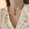 Shishi Ruyi ~ Trendy Light Luxury Necklace for Girls | Niche Design Clavicle Chain with Unique Pendant (2025)