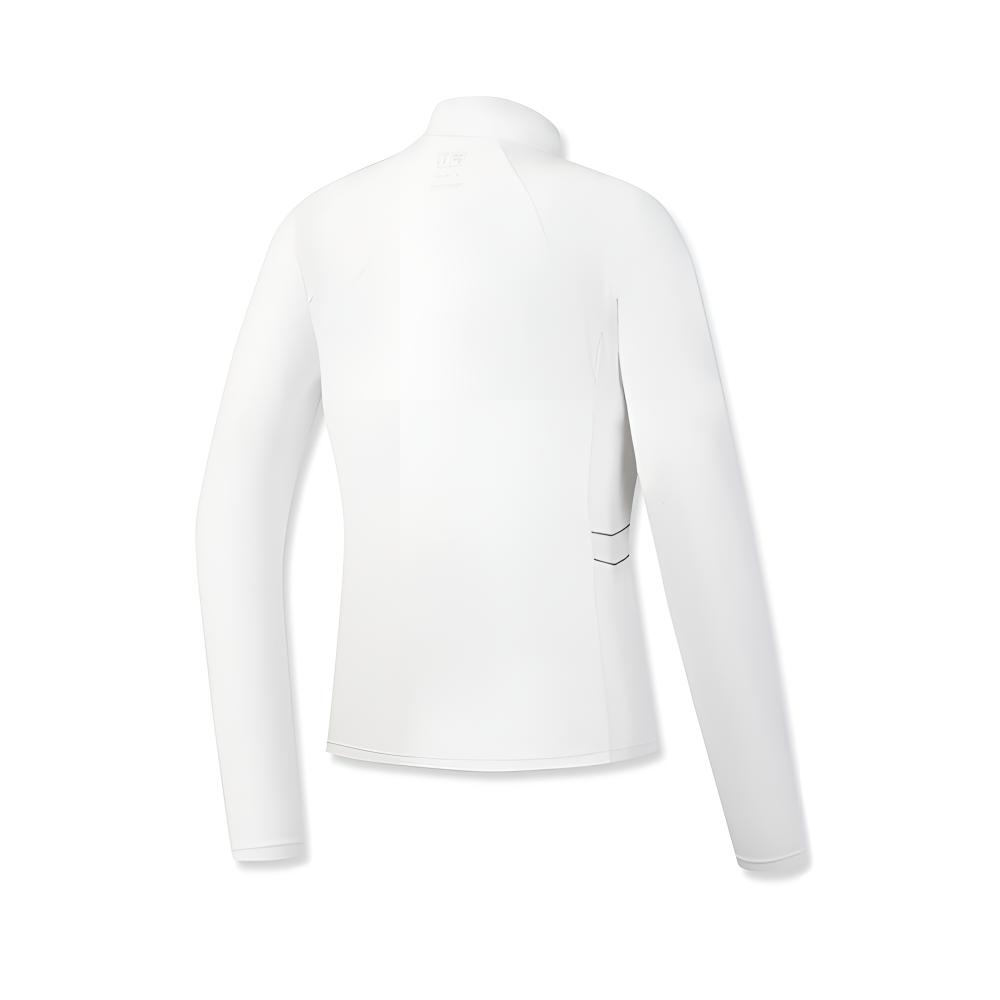 Fila Golf Series Simple Sports Golf Versatile Comfortable Slim Knit Jacket Women Jacket Jade-White A11W625502FWT