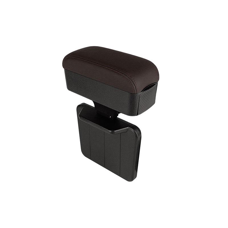 1PC Car Armrest Box Elbow Support Auto Cup Holder Car Storage Box Adjustable Car Seat Gap Organizer Arm Rest Box Armrest Cushion