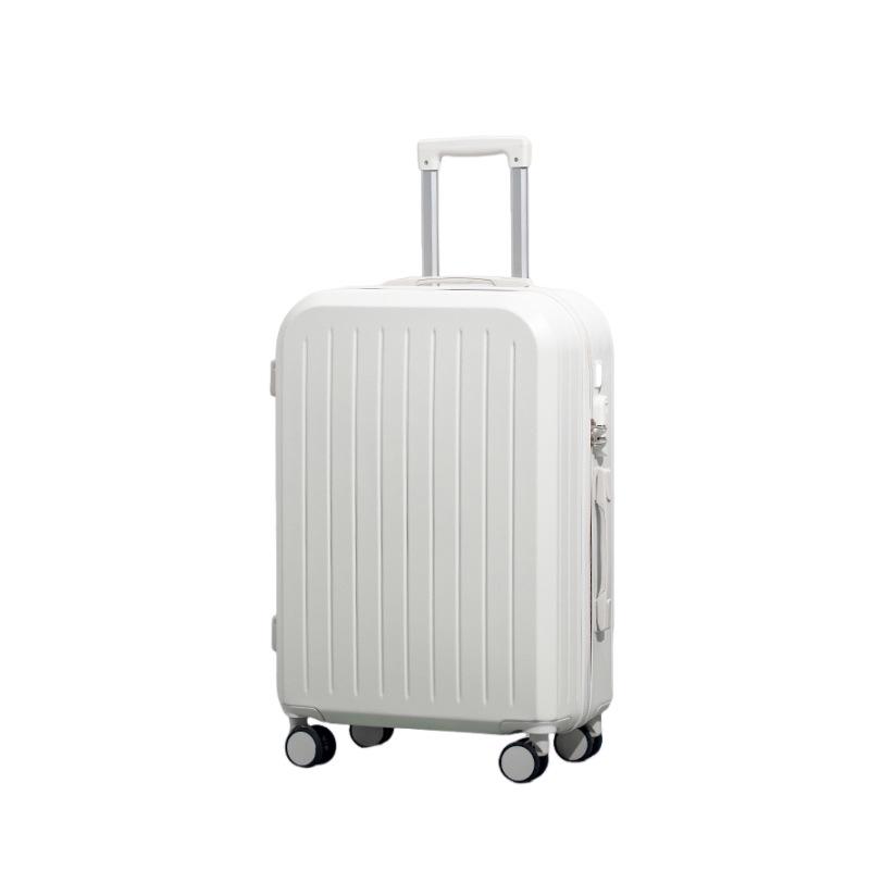 High-Value Trolley Case: Large Capacity Travel Suitcase with Double-Layer Zipper for Men and Women Students